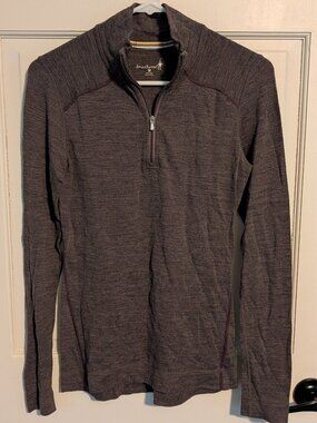 Women's Smartwool quarter zip base layer